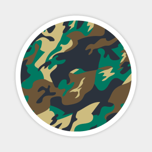 CAMO MILITARY GREEN Magnet